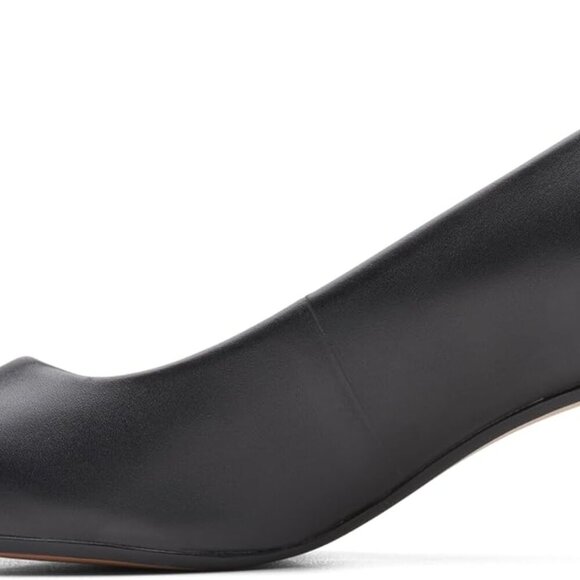 Women's Leather Pump Size 8 Classic Pointed Toe Dress Shoe for Work and Casual - Picture 5 of 8